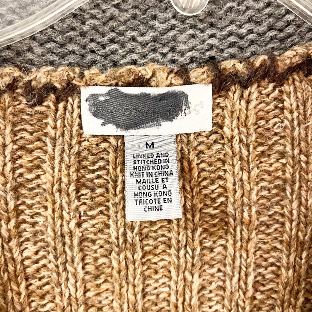 Northern Isles Patchwork Cardigan Patch Pocket Grannie Size Medium - Picture 5 of 11